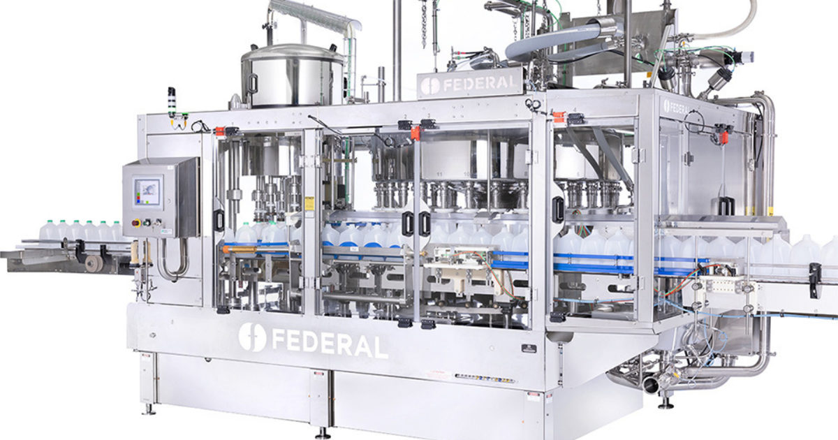 Dairy Level Filling Equipment - Quart & Half Gallon Level Filler ...